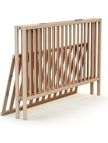 Lettino bambini pieghevole con materasso legno FLEX