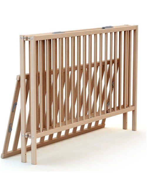 Lettino bambini pieghevole con materasso legno FLEX - Kiabi