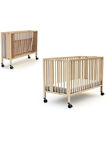 Lettino bambini pieghevole flow legno