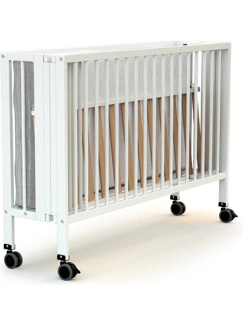 Lettino bambini pieghevole flow legno Bianco - Kiabi