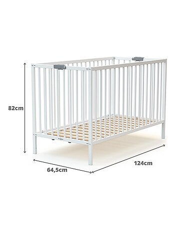 Lettino bambini pieghevole legno flex