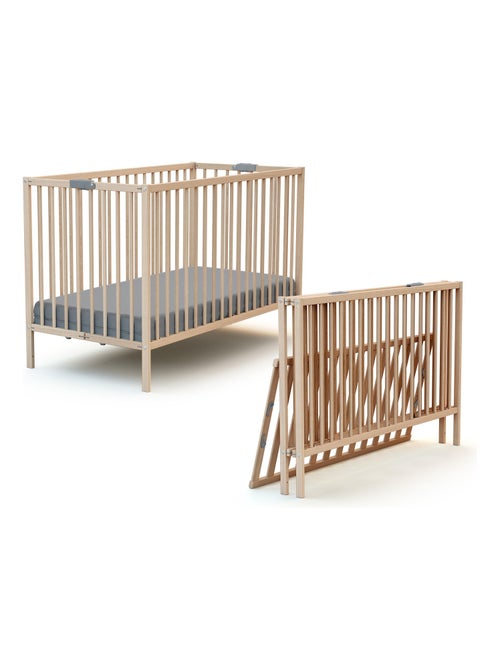 Lettino bambini pieghevole legno flex - Kiabi