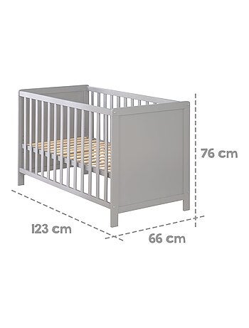 Lettino bebè 2‑in‑1: cododo e letto autonomo con altezza regolabile – ROBA