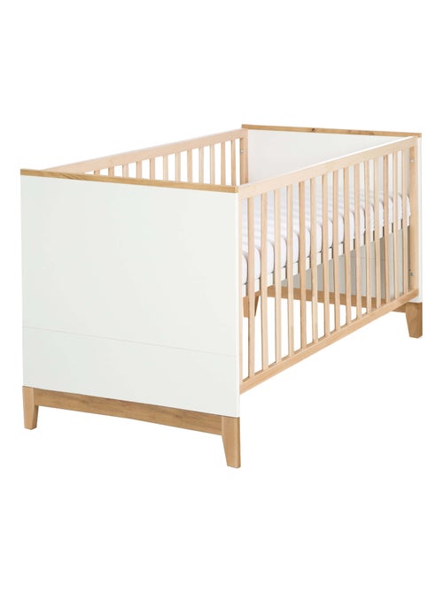 Lettino bebè evolutivo – design scandinavo – altezza regolabile 0–7 anni – "Roba Finn" - Kiabi