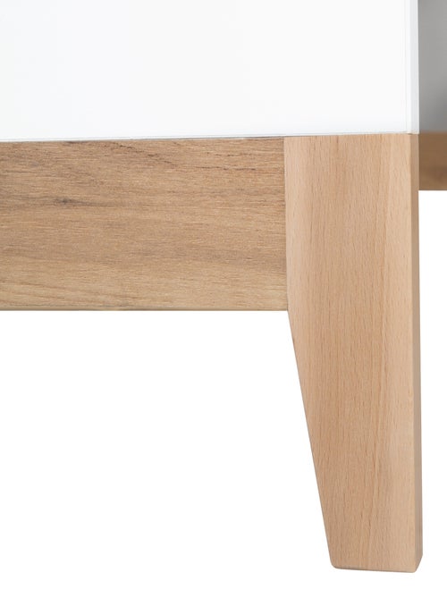 Lettino bebè evolutivo – design scandinavo – altezza regolabile 0–7 anni – "Roba Finn" - Kiabi