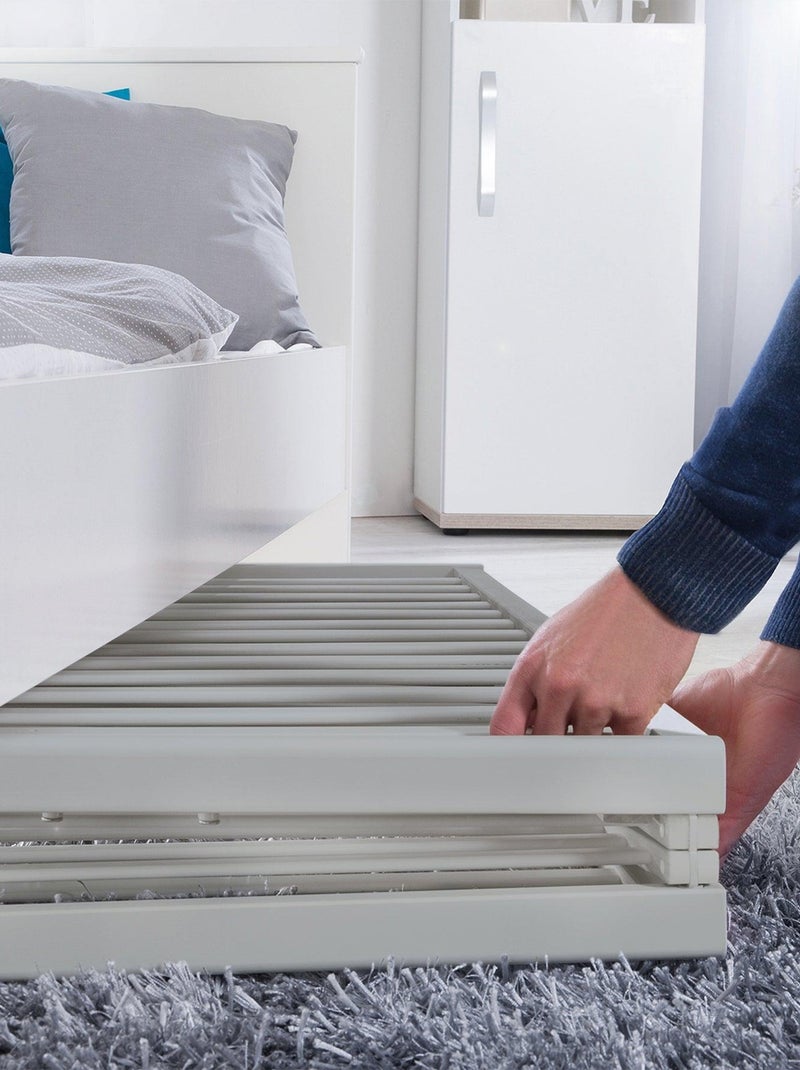 Lettino bebè pieghevole con ruote e altezza regolabile – "Roba Fold Up" Grigio tortora - Kiabi