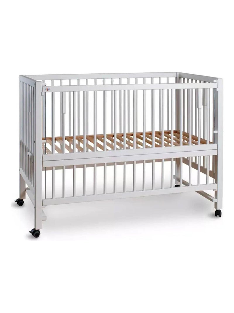 Lettino co-sleeping evolutivo in legno | tissi | tissi Bianco - Kiabi