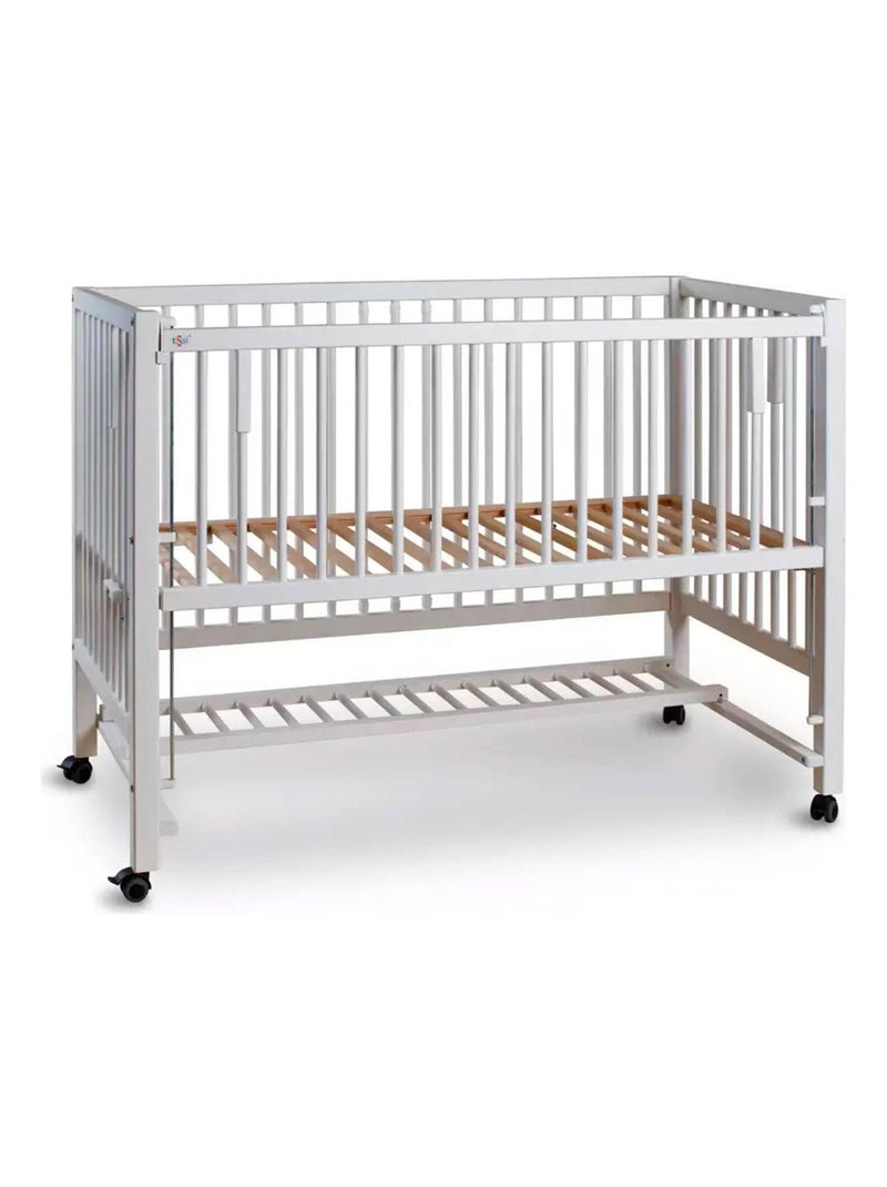 Lettino co-sleeping evolutivo in legno | tissi | tissi Bianco - Kiabi