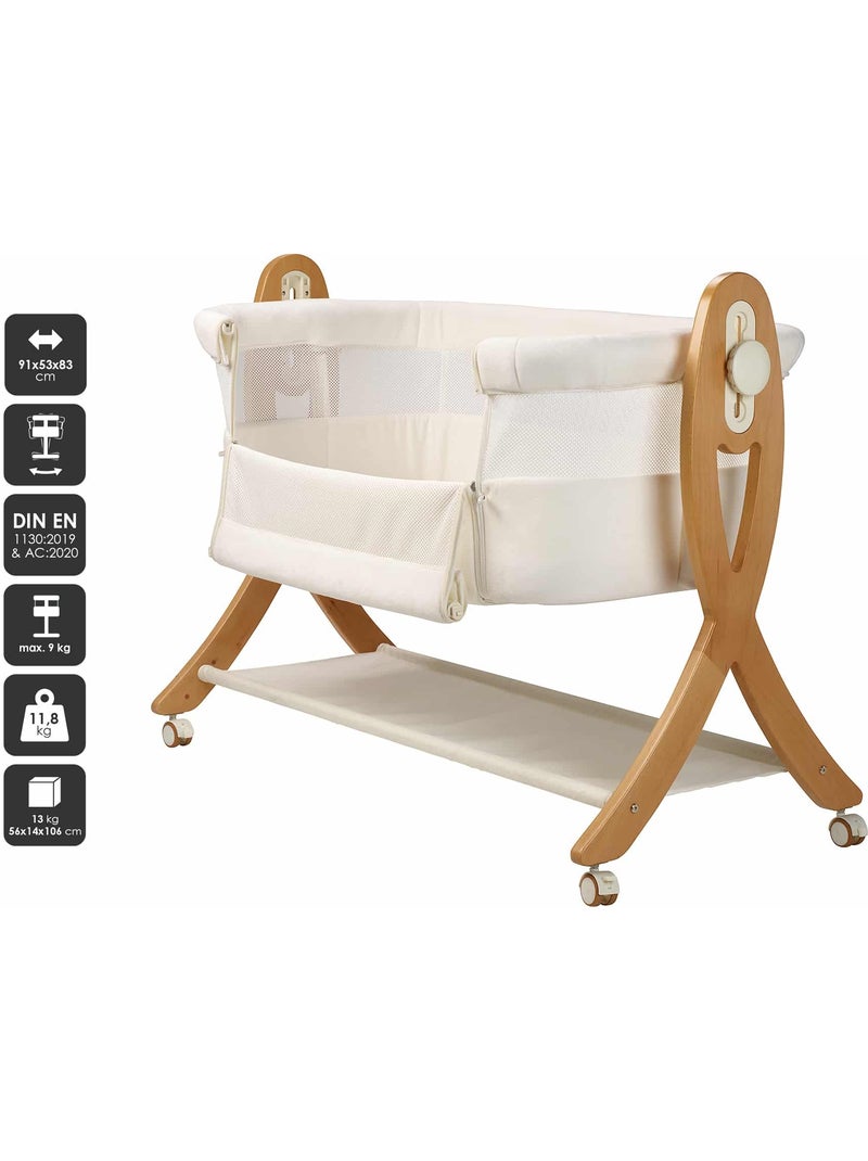 Lettino co-sleeping SidebySide - BabyGo Bianco - Kiabi