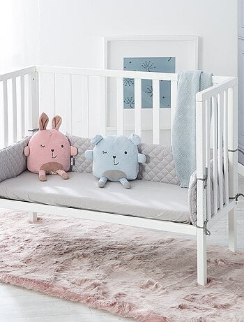 Lettino cododo 2‑in‑1 + materasso e accessori – ROBA "Roba Style