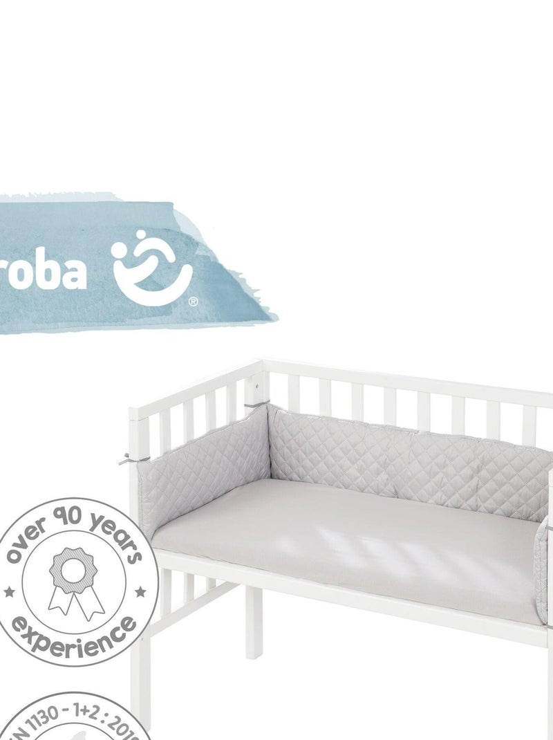 Lettino cododo 2‑in‑1 + materasso e accessori – ROBA "Roba Style" Bianco - Kiabi