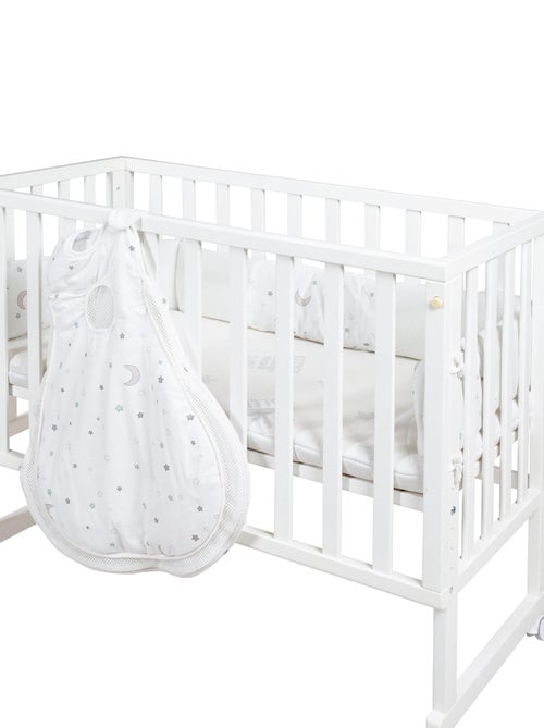 Lettino cododo evolutivo 3‑in‑1 + biancheria – ROBA "Safe Asleep®" - Kiabi Lettino cododo evolutivo 3‑in‑1 + biancheria – ROBA "Safe Asleep®" - Kiabi