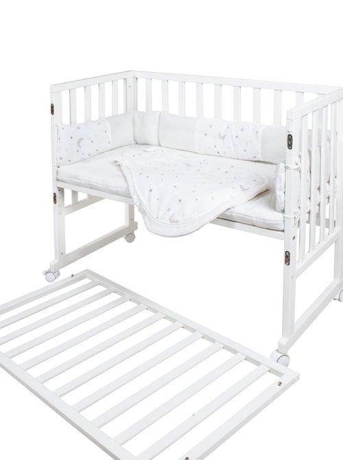 Lettino cododo evolutivo 3‑in‑1 + biancheria – ROBA "Safe Asleep®" - Kiabi Lettino cododo evolutivo 3‑in‑1 + biancheria – ROBA "Safe Asleep®" - Kiabi