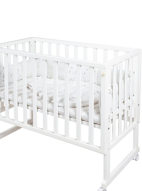 Lettino cododo evolutivo 3‑in‑1 + biancheria – ROBA "Safe Asleep®" - Kiabi Lettino cododo evolutivo 3‑in‑1 + biancheria – ROBA "Safe Asleep®" - Kiabi