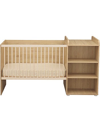 Lettino combinato 60x120, trasformabile in 90x190, finitura in legno di - SAUTHON