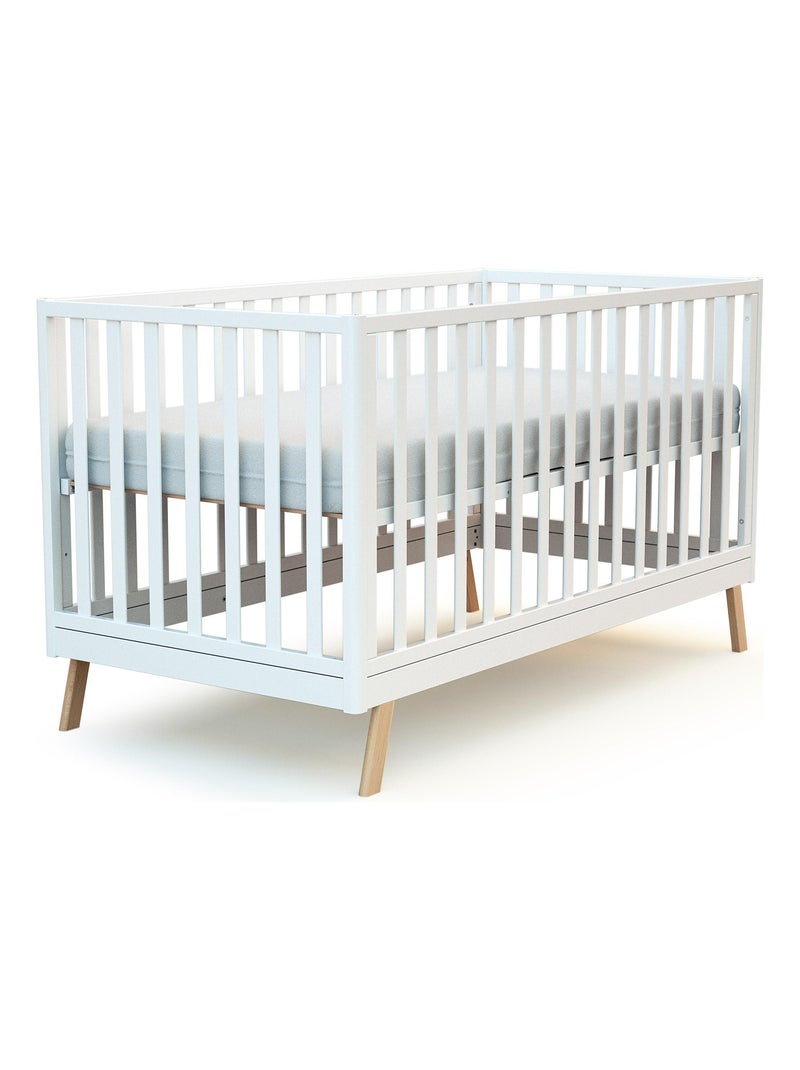 Lettino convertibile kasa legno Bianco - Kiabi