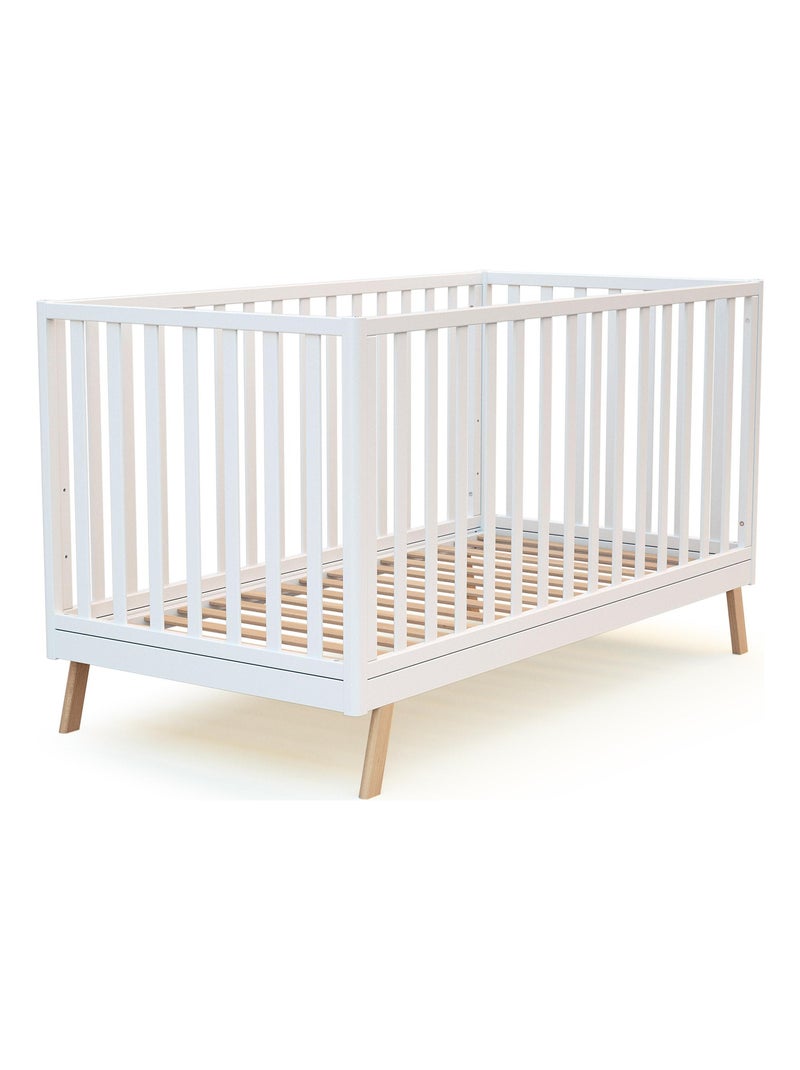 Lettino convertibile kasa legno Bianco - Kiabi