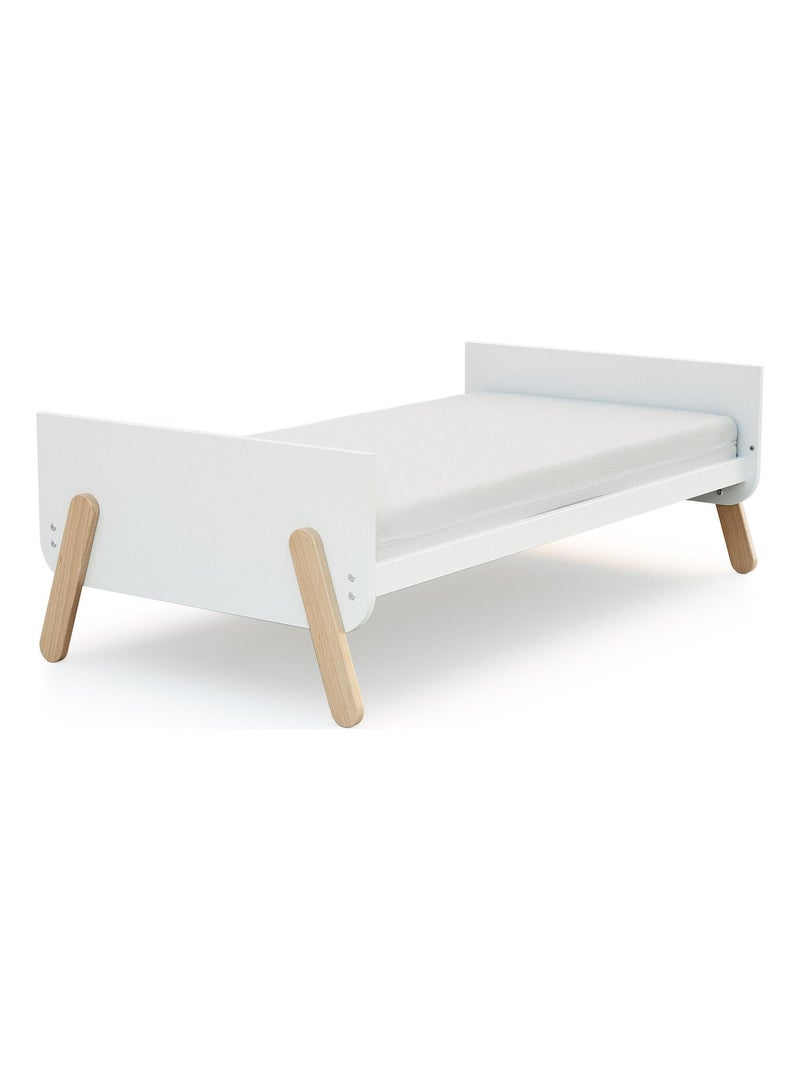 Lettino convertibile pirate legno Beige/Bianco - Kiabi