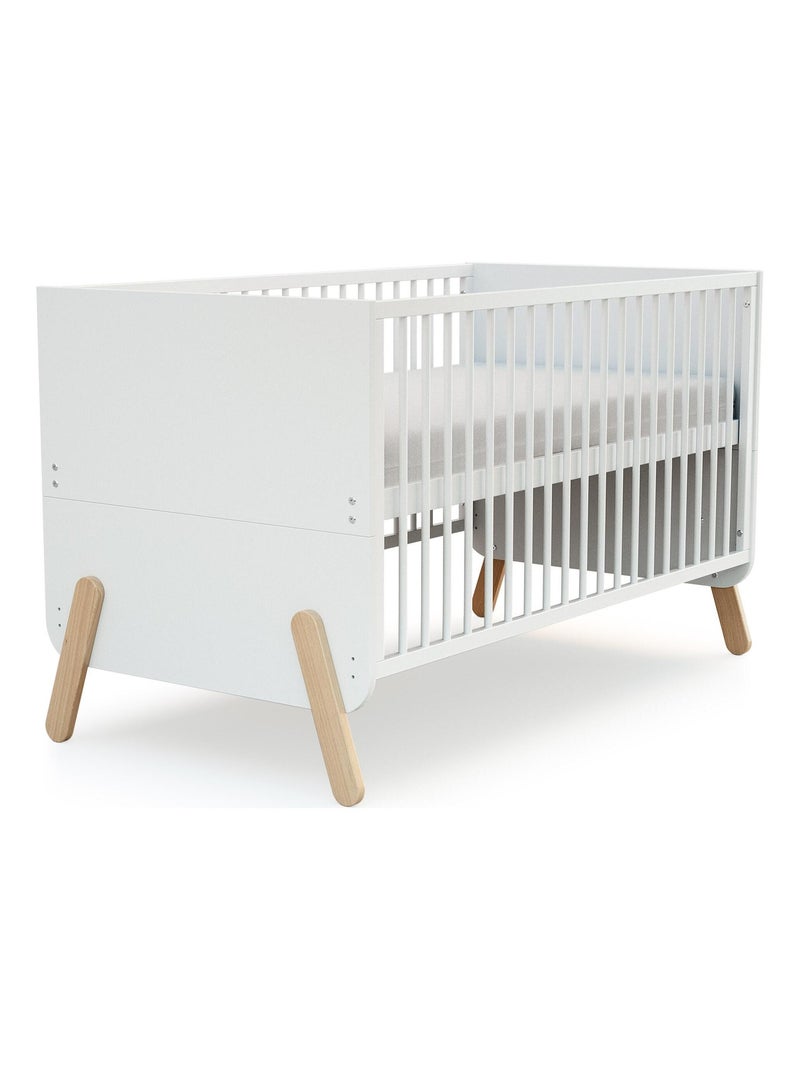 Lettino convertibile pirate legno Beige/Bianco - Kiabi