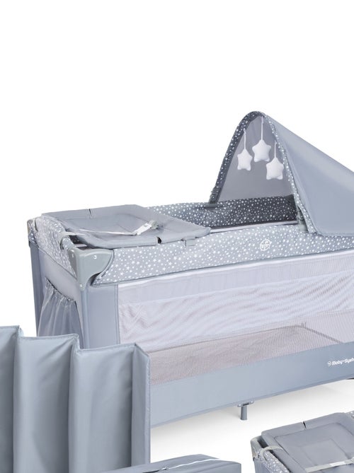 Lettino da viaggio 2 in 1 con box e fasciatoio per bambini - Kiabi Lettino da viaggio 2 in 1 con box e fasciatoio per bambini - Kiabi