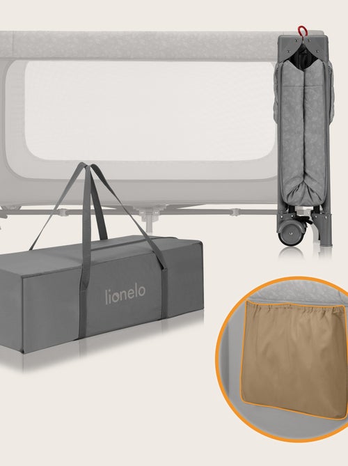 Lettino da viaggio 2 in 1 LIONELO Jasmin - Box per bambini - Chiusura rapida - Ruote - 0-36 mesi - T - Kiabi