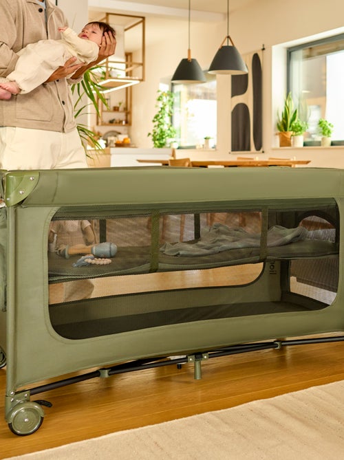 Lettino da viaggio 2 in 1 LIONELO Jasmin - Box per bambini - Chiusura rapida - Ruote - 0-36 mesi - T - Kiabi