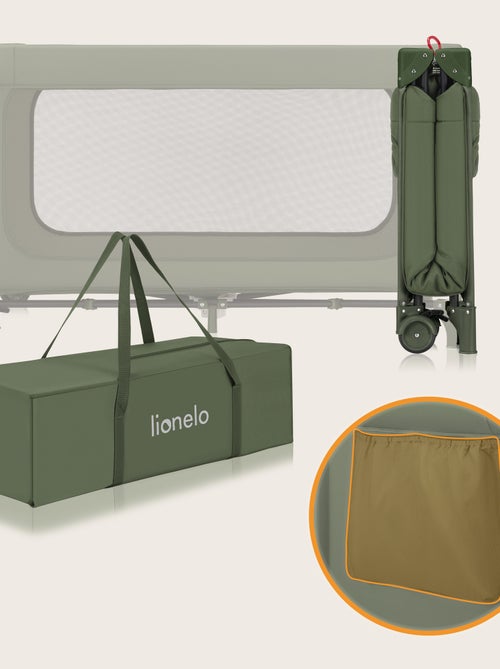 Lettino da viaggio 2 in 1 LIONELO Jasmin - Box per bambini - Chiusura rapida - Ruote - 0-36 mesi - T - Kiabi