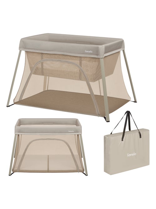 Lettino da viaggio 3 in 1 LIONELO Alice - Ultraleggero - Lettino per neonati - Materasso da 3 cm - Kiabi