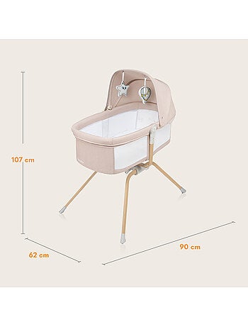 Culla e lettino LIONELO Smart Baby - Lettino da viaggio - Fino a 9 kg - Con materasso - Borsa per il