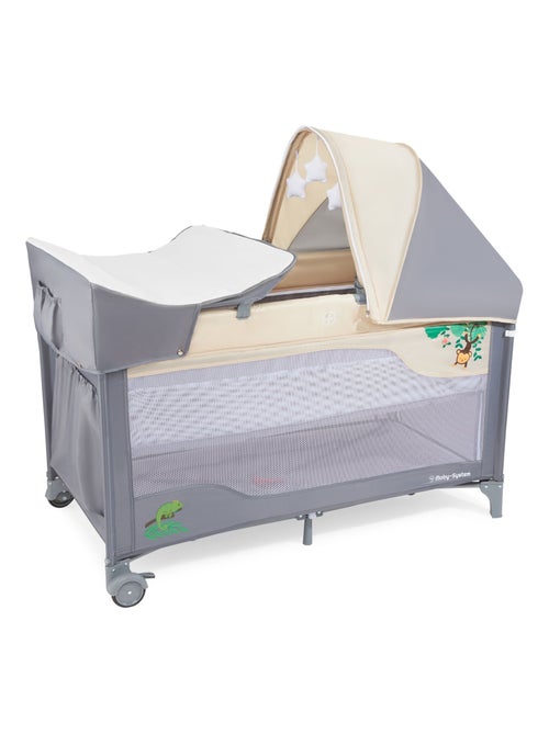 Lettino da viaggio con fasciatoio e ruote HyperMotion - Kiabi