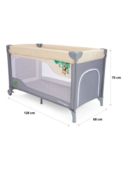 Lettino da viaggio con fasciatoio e ruote HyperMotion - Kiabi
