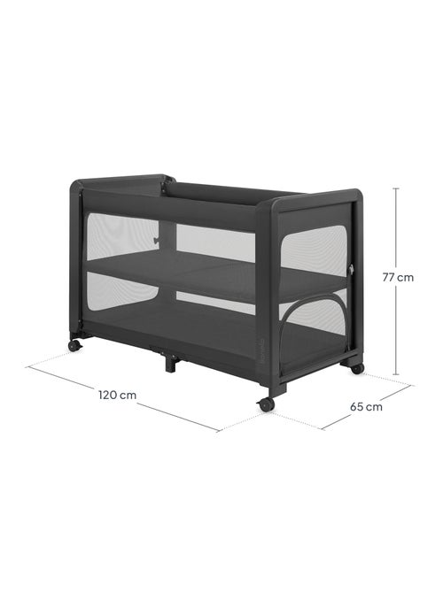 Lettino da viaggio LIONELO Patty 3 in 1 - Lettino per dormire insieme - Box - Pieghevole - Materasso - Kiabi Lettino da viaggio LIONELO Patty 3 in 1 - Lettino per dormire insieme - Box - Pieghevole - Materasso - Kiabi