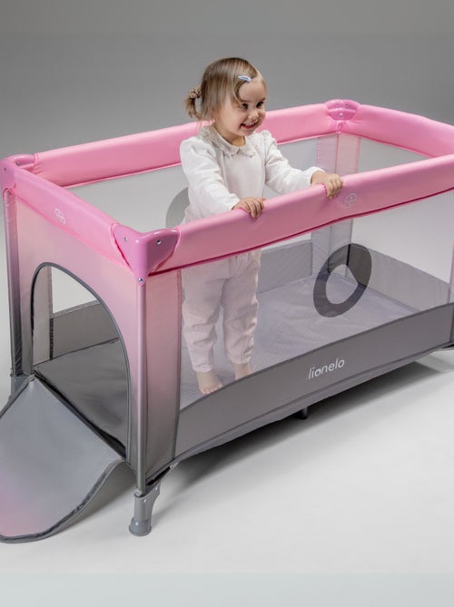 Lettino da viaggio Stefi LIONELO 2 in 1 - Box per bambini - 125 x 65 cm - Ruote - 0-36 mesi - Borsa - Kiabi