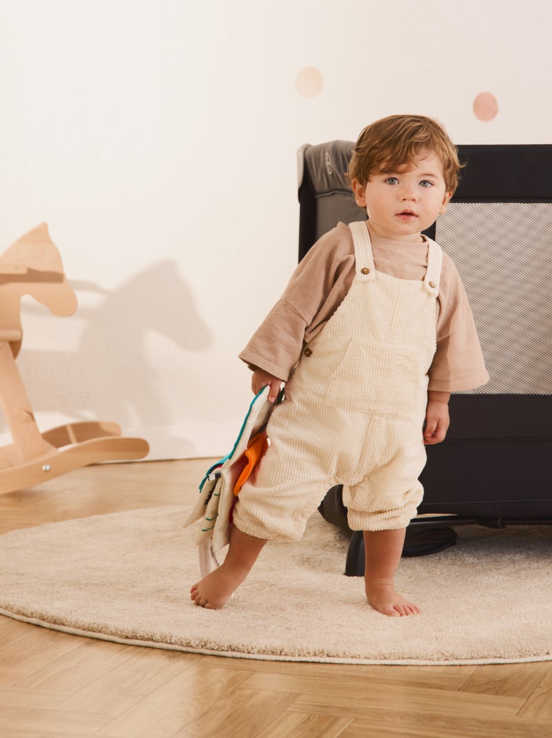 Lettino da viaggio Stefi LIONELO 2 in 1 - Box per bambini - 125 x 65 cm - Ruote - 0-36 mesi - Borsa Nero - Kiabi