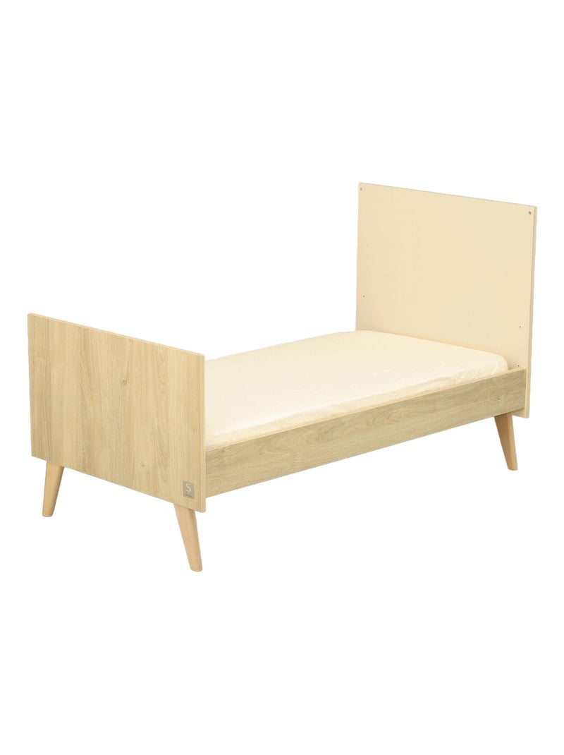 Lettino evolutivo 140x70 - Little Big Bed con - SAUTHON Marrone - Kiabi