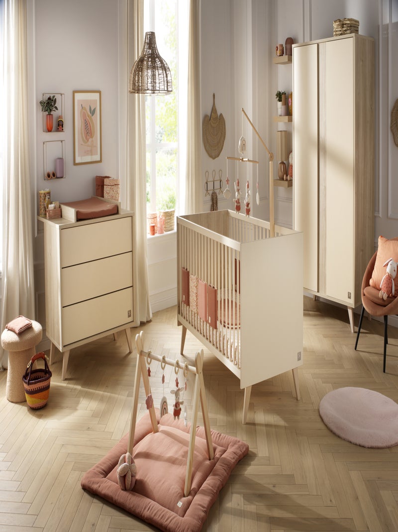 Lettino evolutivo 140x70 - Little Big Bed con - SAUTHON Marrone - Kiabi