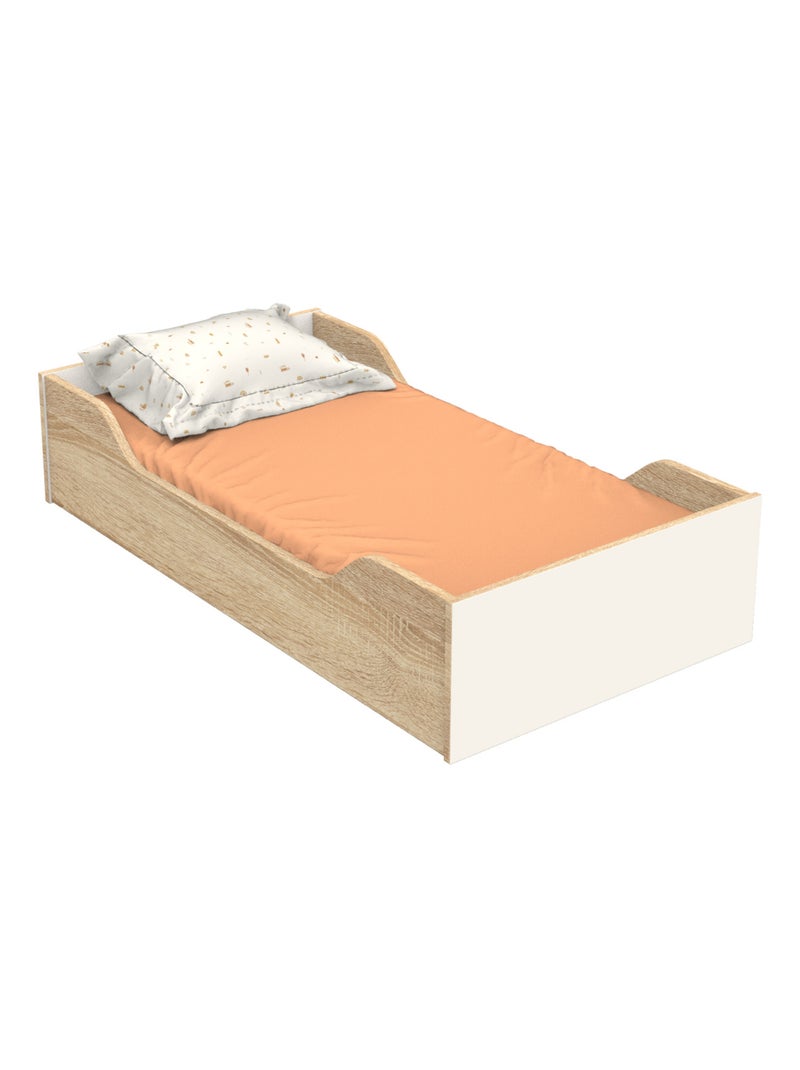 Lettino evolutivo 140x70 - Little Big Bed con finitura color - SAUTHON Ecru - Kiabi