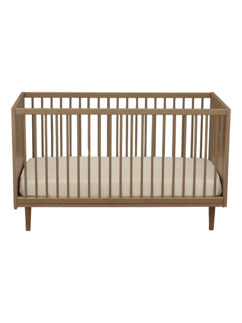 Lettino evolutivo 140x70 - Little Big Bed con finitura effetto - SAUTHON Marrone - Kiabi