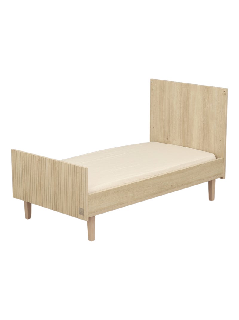 Lettino evolutivo 140x70 - Little Big Bed con piedini in - SAUTHON Marrone - Kiabi