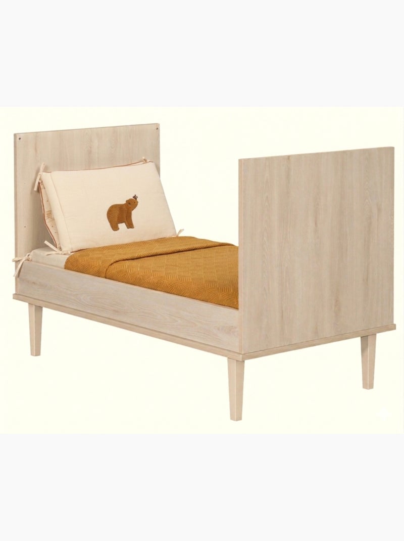 Lettino evolutivo 70x140 su piedini - Little Big Bed in legno con finitura faggio - SAUTHON Beige - Kiabi