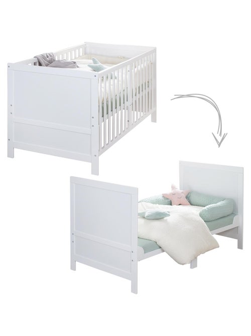 Lettino evolutivo convertibile in letto junior – altezza regolabile – 'ROBA Easy Sleep' - Kiabi