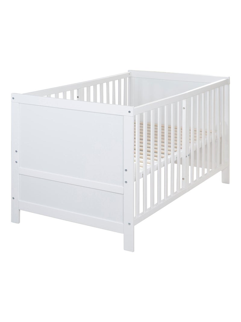 Lettino evolutivo convertibile in letto junior – altezza regolabile – 'ROBA Easy Sleep' Bianco - Kiabi