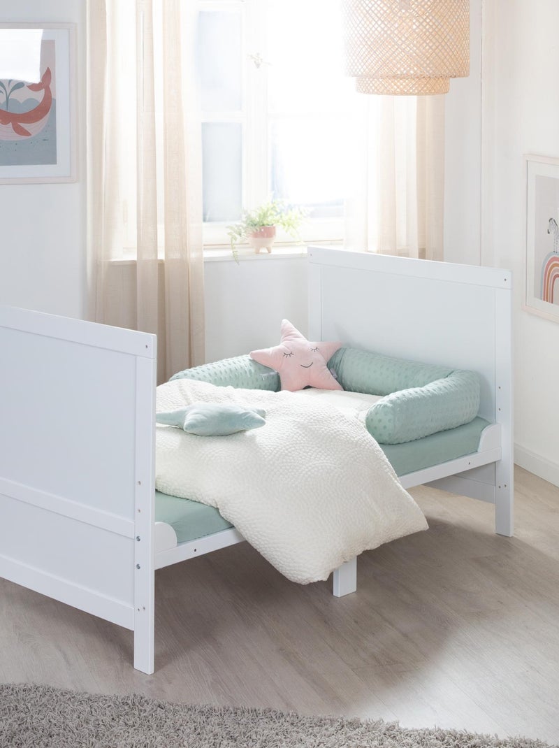 Lettino evolutivo convertibile in letto junior – altezza regolabile – 'ROBA Easy Sleep' Bianco - Kiabi