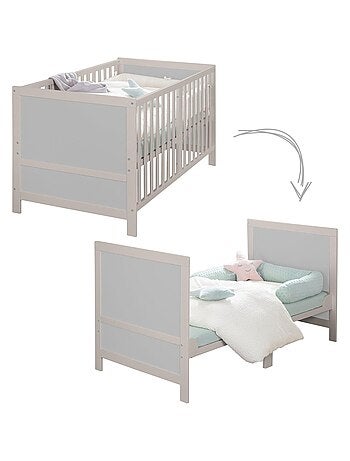 Lettino evolutivo convertibile in letto junior – altezza regolabile – 'roba easy sleep'