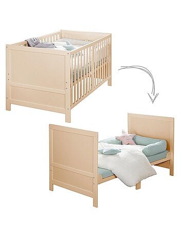 Lettino evolutivo convertibile in letto junior – altezza regolabile – 'ROBA Easy Sleep'