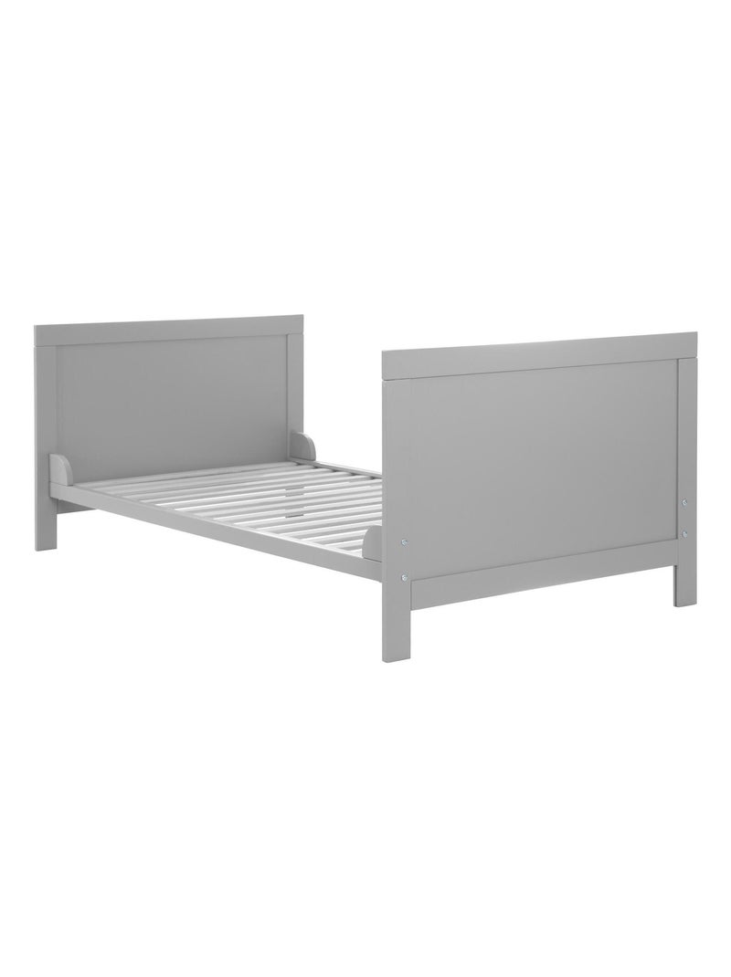Lettino evolutivo convertibile in letto junior – fino a 7 anni – altezza regolabile – "ROBA" Grigio tortora - Kiabi