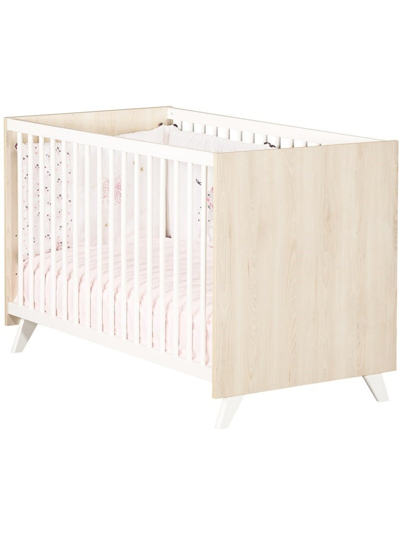 Lettino in legno - BABYPRICE Bianco Beige - Kiabi
