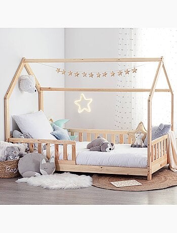 Lettino per bambini bosco white 90x190cm