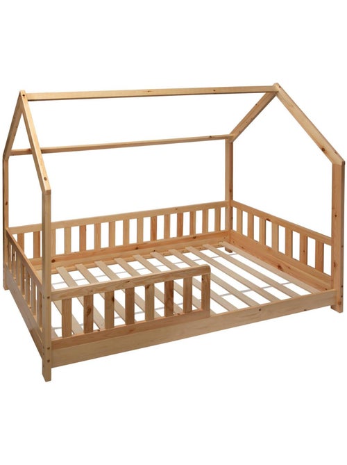 Lettino in legno per bambini bosco 90x190cm - Kiabi