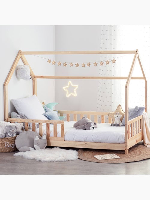 Lettino in legno per bambini bosco 90x190cm - Kiabi